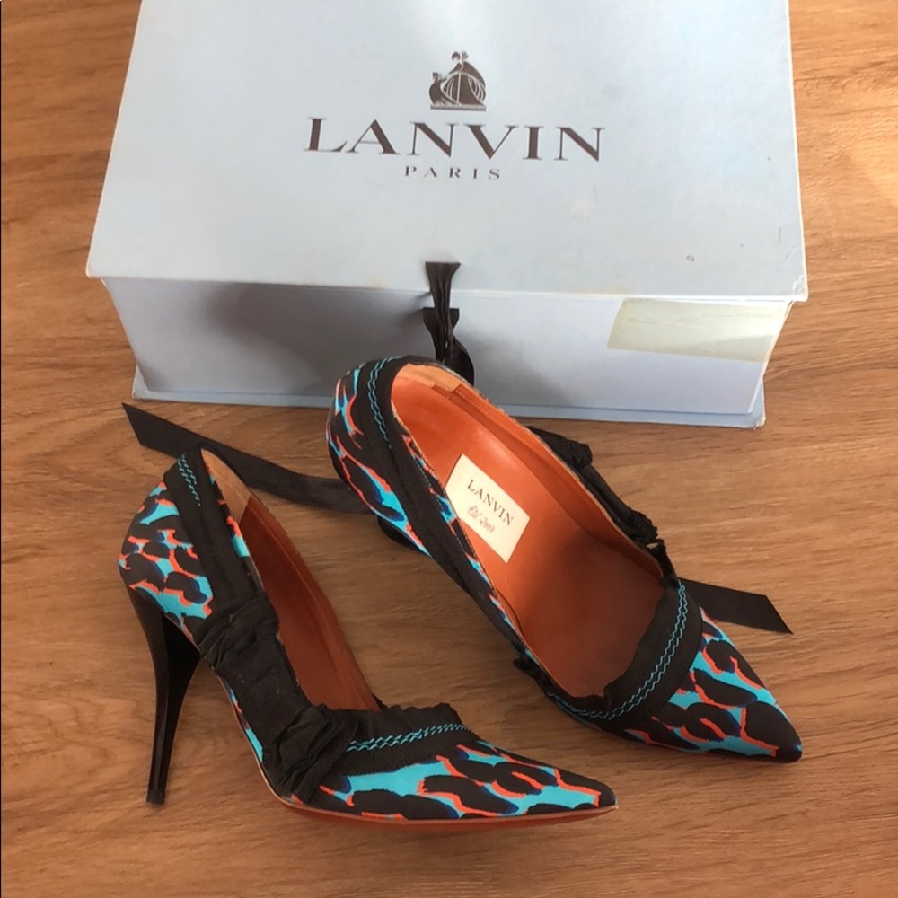 LANVIN unique leopard pumps - limited edition 🐆👠